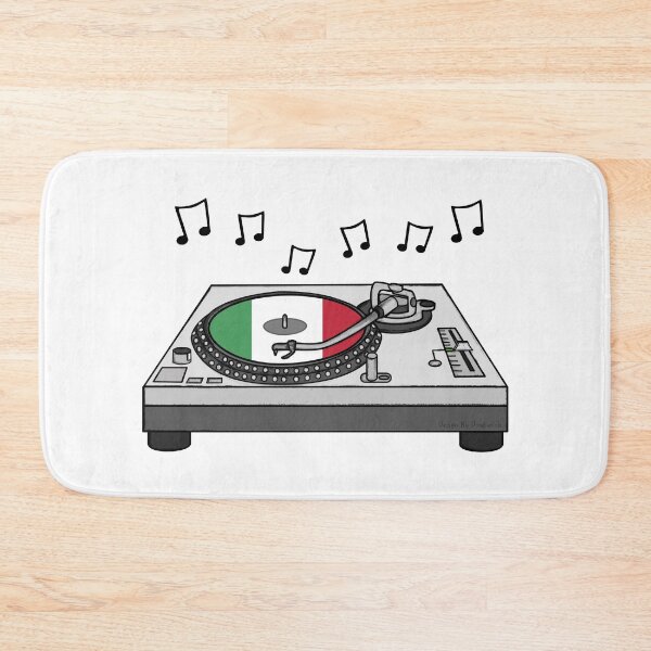 Item preview, DJ Italian Flag Music Producer Musician Italy designed and sold by doodlerob.