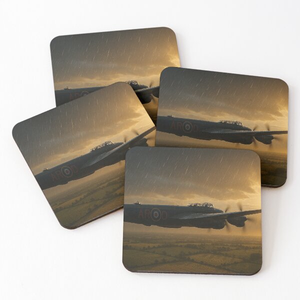 Item preview, Through Rain and Light Lancaster Twilight Patrol designed and sold by Skyframe Aviation.