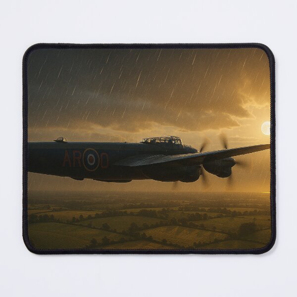 Item preview, Through Rain and Light Lancaster Twilight Patrol designed and sold by Skyframe Aviation.