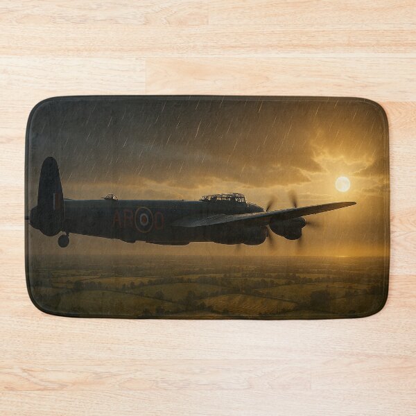 Item preview, Through Rain and Light Lancaster Twilight Patrol designed and sold by Skyframe Aviation.