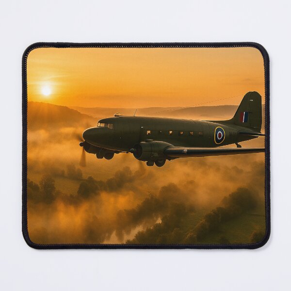 Item preview, Dakota Dawn Mist Over the Valley designed and sold by Skyframe Aviation.