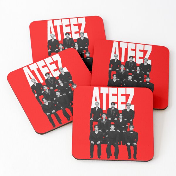 Item preview, ATEEZ Golden Hour Sticker designed and sold by Popsical  Prints.