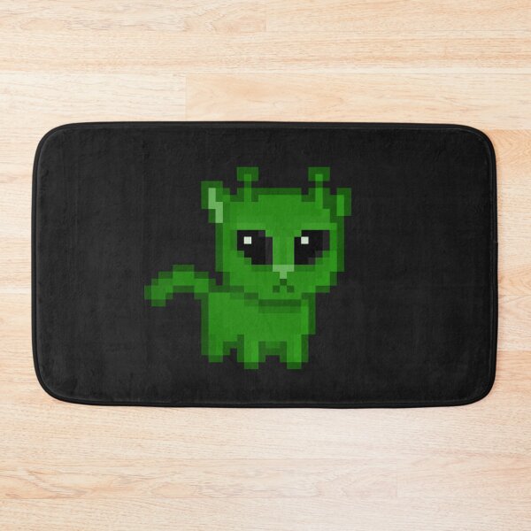 Item preview, Zip Zap Pixel Alien Cat Meme designed and sold by Dugolivia.
