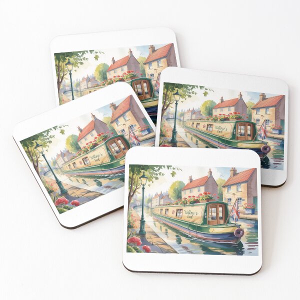 Item preview, Willow’s End – English Canal Serenity designed and sold by Angry Swan Designs.