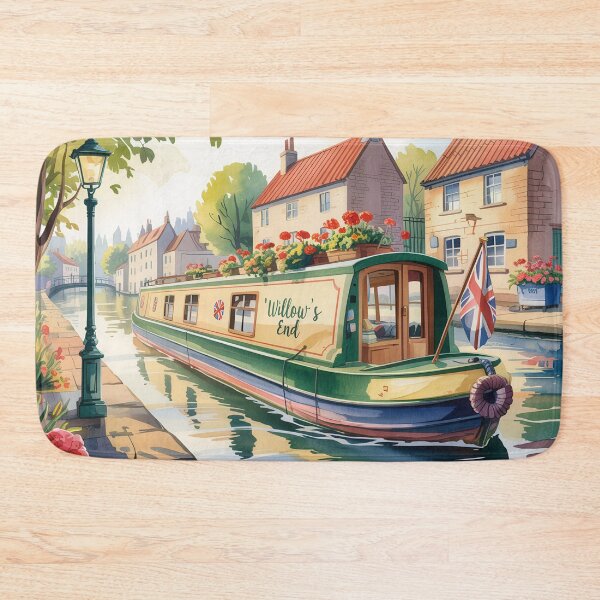 Item preview, Willow’s End – English Canal Serenity designed and sold by Angry Swan Designs.