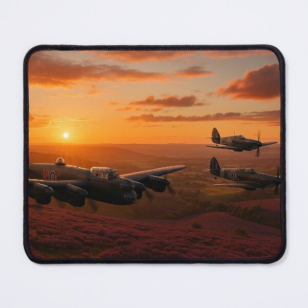 Item preview, Purple Horizon BBMF Over Moorland designed and sold by Skyframe Aviation.