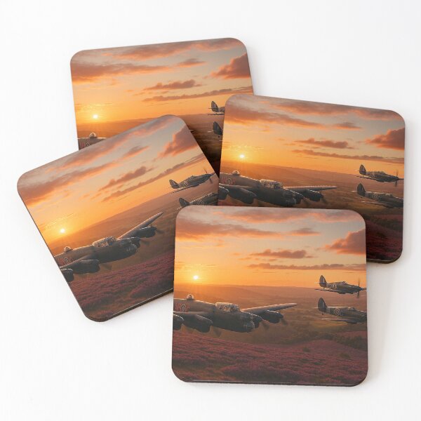 Item preview, Purple Horizon BBMF Over Moorland designed and sold by Skyframe Aviation.