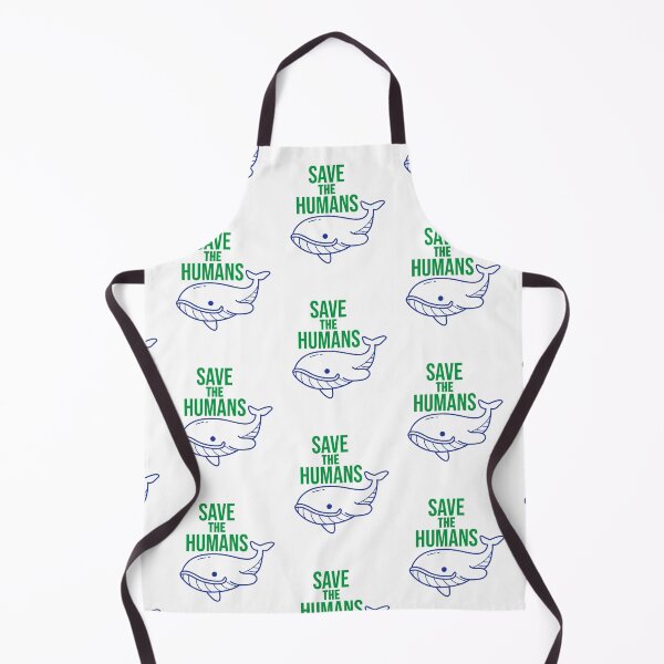 Item preview, Save the Humans Funny Whale Environmental Activist  designed and sold by The Junto Shop.