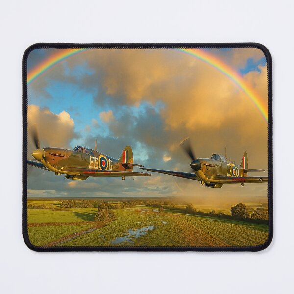 Item preview, Rainbow Victory Spitfire and Hurricane designed and sold by Skyframe Aviation.
