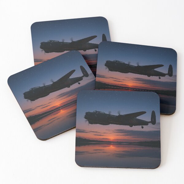Item preview, Night Watch Lancaster Over Lake designed and sold by Skyframe Aviation.