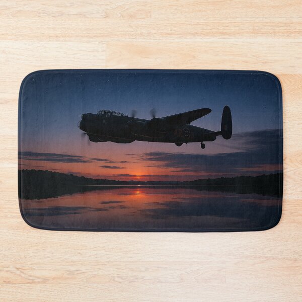 Item preview, Night Watch Lancaster Over Lake designed and sold by Skyframe Aviation.