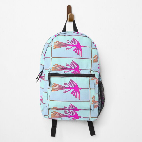 Item preview, Vivid Pink Nazca Line Condor designed and sold by kernowerno.