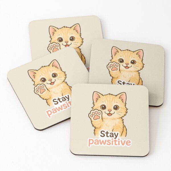 Item preview, Stay Pawsitive designed and sold by pomidora-art.