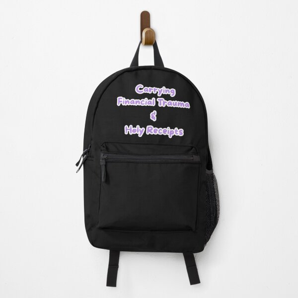 Item preview, Carrying Financial Trauma & Holy Receipts - Funny Relatable Tote Bag Design designed and sold by The Sticker Cove.