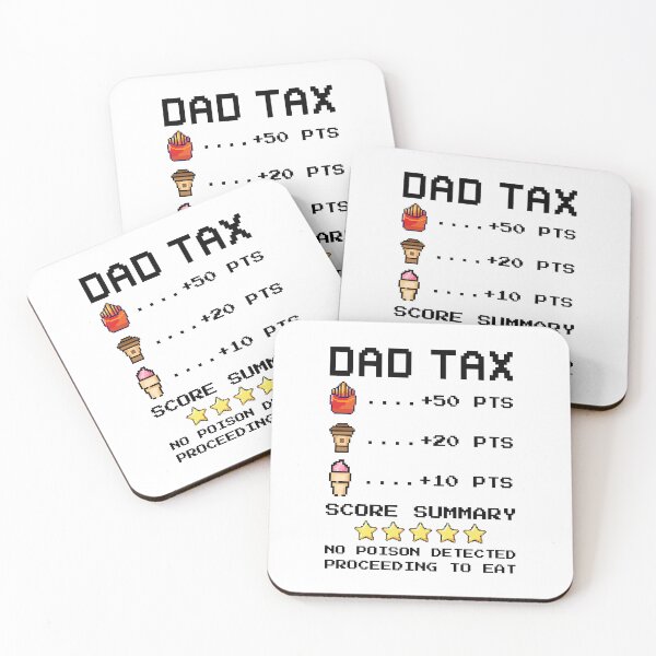 Item preview, Funny "Dad Tax" Gamer T-Shirt | Retro Pixel Art Tee | New Dad Gift | Nerdy Gaming Father's Day Birthday Gift | Video Game Dad Humor designed and sold by Krmdesign.