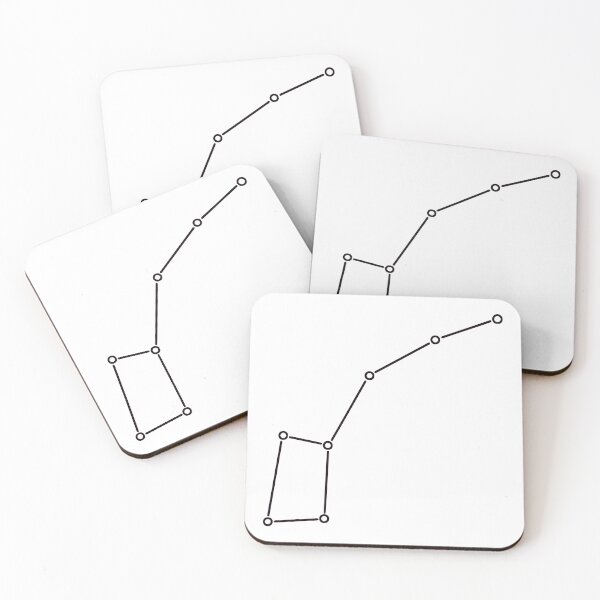 Item preview, Simple Black Ursa Minor Constellation  designed and sold by Xiaolan's Art.