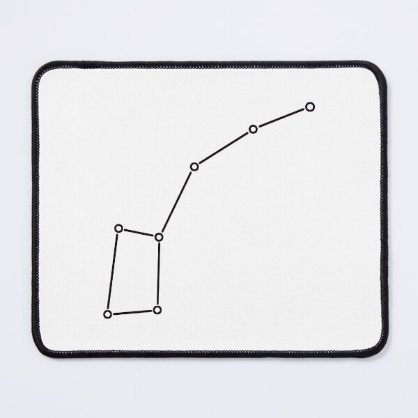 Item preview, Simple Black Ursa Minor Constellation designed and sold by Xiaolan's Art.