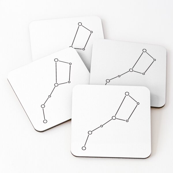Item preview,  Simple Black Ursa Major Constellation  designed and sold by Xiaolan's Art.