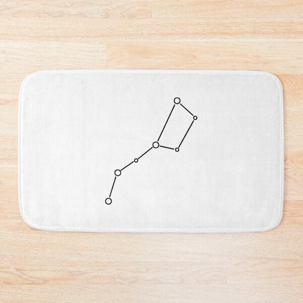 Item preview,  Simple Black Ursa Major Constellation  designed and sold by Xiaolan's Art.