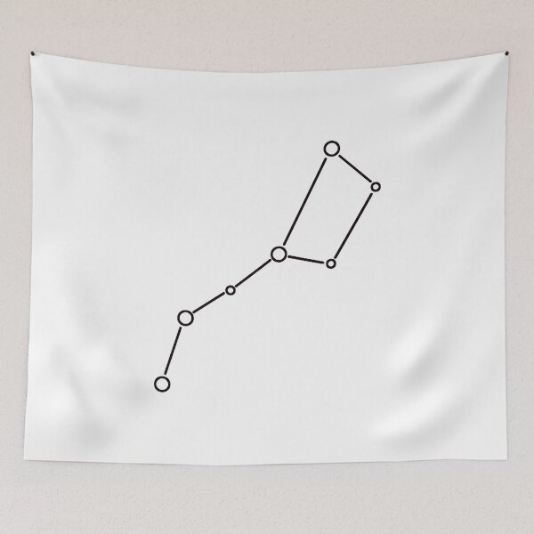 Item preview,  Simple Black Ursa Major Constellation  designed and sold by Xiaolan's Art.