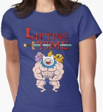 Lifting Time Women's Fitted T-Shirt