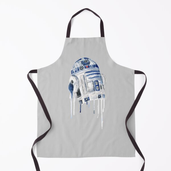 Item preview, Star Wars Watercolour R2D2, Retro Droid designed and sold by Sam Morton - Heart Art.