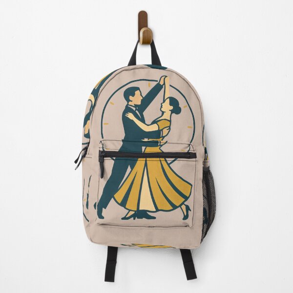 Item preview, Midnight Ballroom Dance – Retro Romance Art Print designed and sold by Shoot-The-Moon.