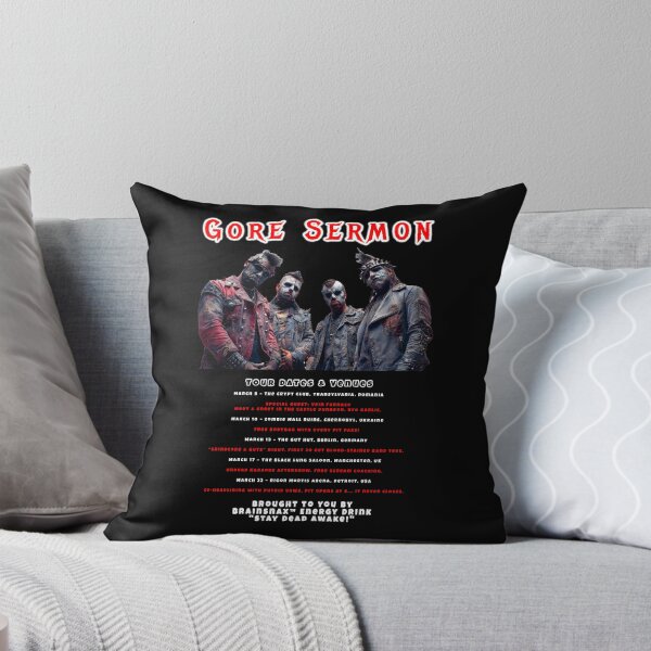 Item preview, Gore Sermon - Now Touring designed and sold by Fun and Violence.