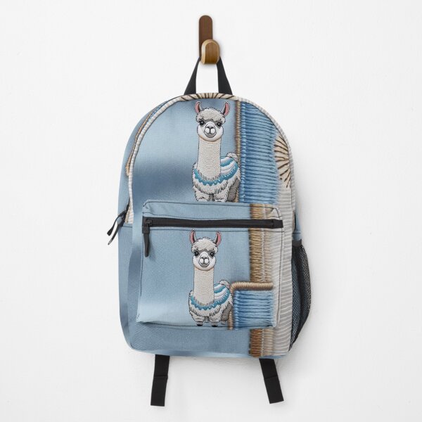 Item preview, Argentinian Llama Embroidery  Patriotic Argentina Flag Animal Design designed and sold by ArtDesignTp.