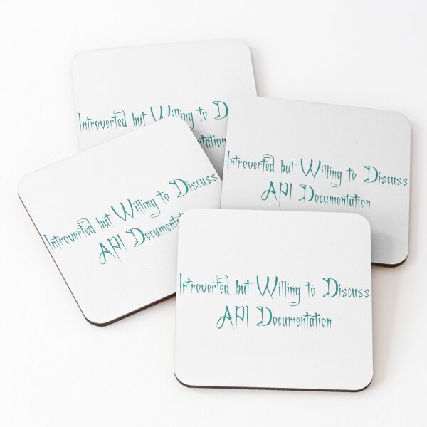 Item preview, Introverted but Willing to Discuss API Documentation designed and sold by PromptWired.