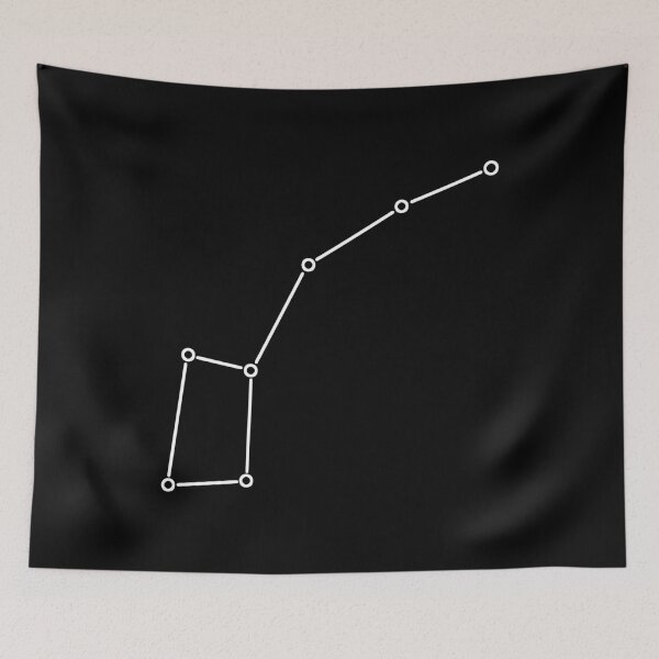 Item preview, Simple White ursa minor Constellation  designed and sold by Xiaolan's Art.