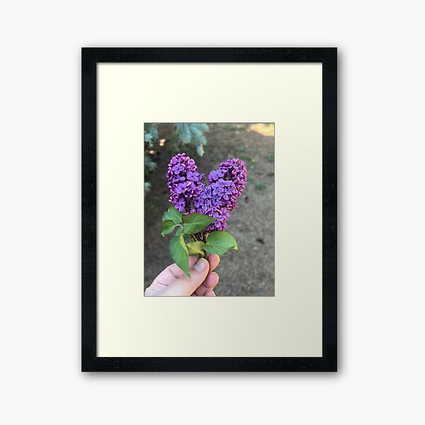 Item preview, Heart shaped Lilac flower designed and sold by Mother Eos Creations.