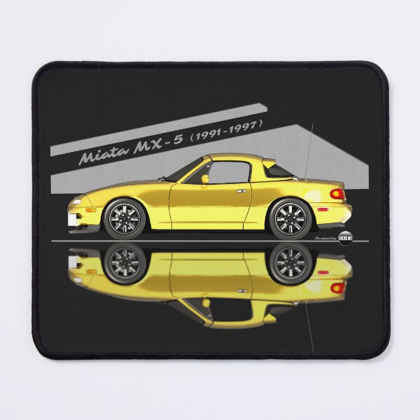 Item preview, Miata - MX-5 NA 1991-1997 (Sunburst Yellow) - Pure 90s Roadster Joy designed and sold by Azaziel.