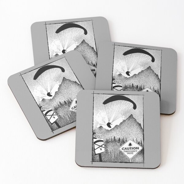 Item preview, Paraglide. Caution. designed and sold by tabemisa.