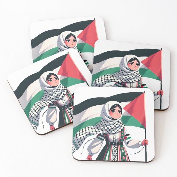 Item preview, Free Palestine Girl designed and sold by FREE_PALESTINE_DESIGN.