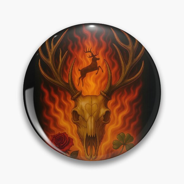 Item preview, Fontaines D.C Flaming Stag designed and sold by jackjoe1708.
