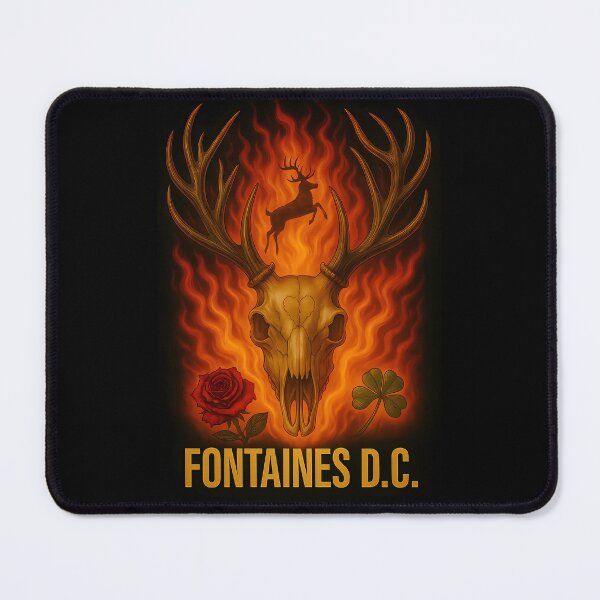 Item preview, Fontaines D.C Flaming Stag designed and sold by jackjoe1708.