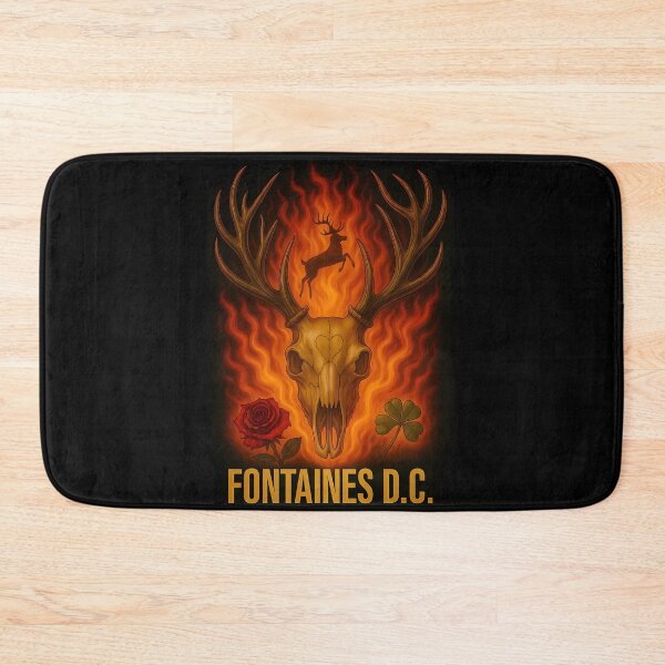 Item preview, Fontaines D.C Flaming Stag designed and sold by jackjoe1708.