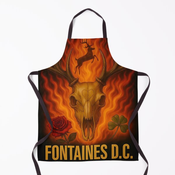 Item preview, Fontaines D.C Flaming Stag designed and sold by jackjoe1708.
