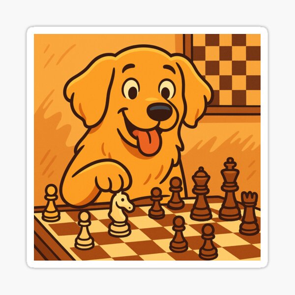 Item preview, Chess | Golden Dog designed and sold by V & I.