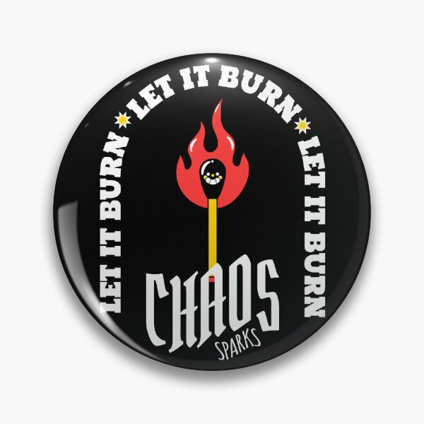 Item preview, Let It Burn! designed and sold by The Design Monster - Ink and Dagger.