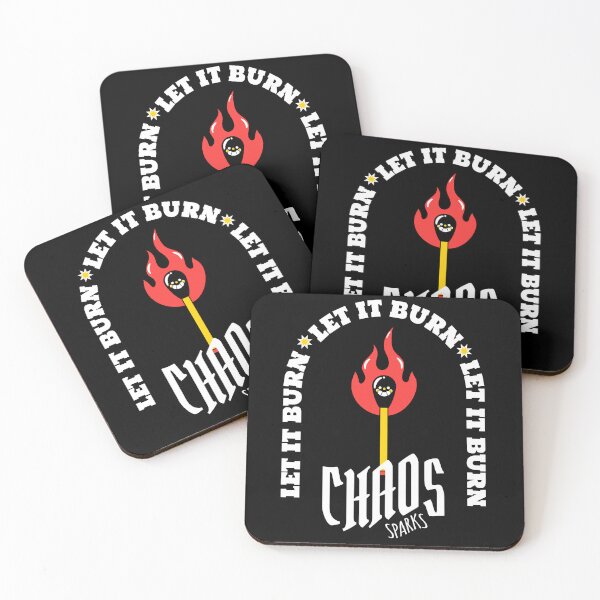 Item preview, Let It Burn! designed and sold by The Design Monster - Ink and Dagger.