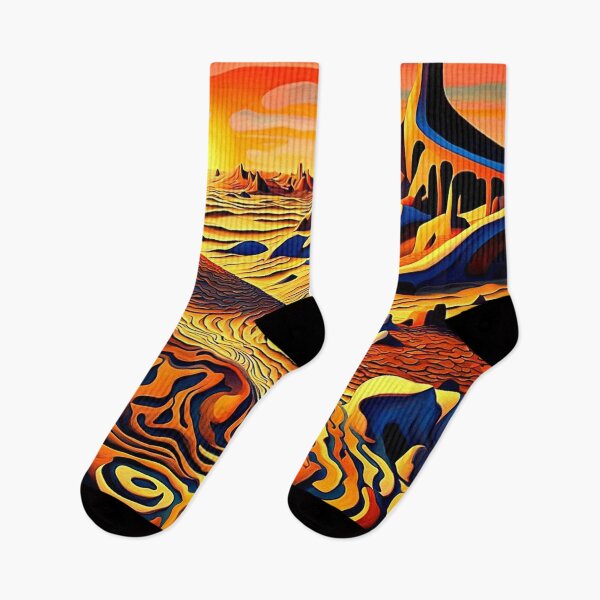 Item preview, Sunset over Desert Landscape 6 designed and sold by George Hutton Hunter.