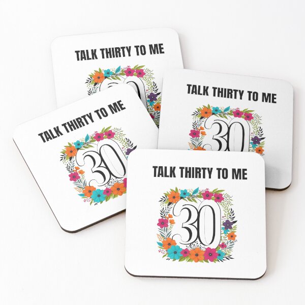 Item preview, TALK THIRTY TO ME designed and sold by freshwear design.