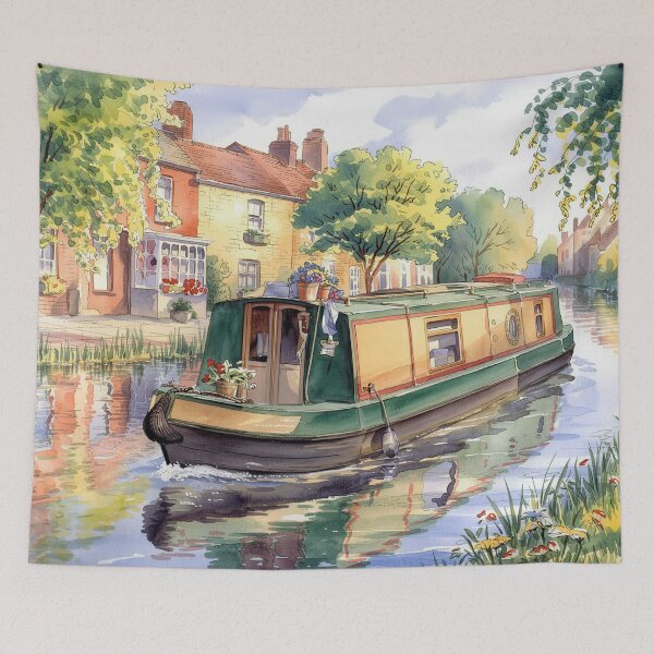 Item preview, Summer Canal Drift designed and sold by Angry Swan Designs.