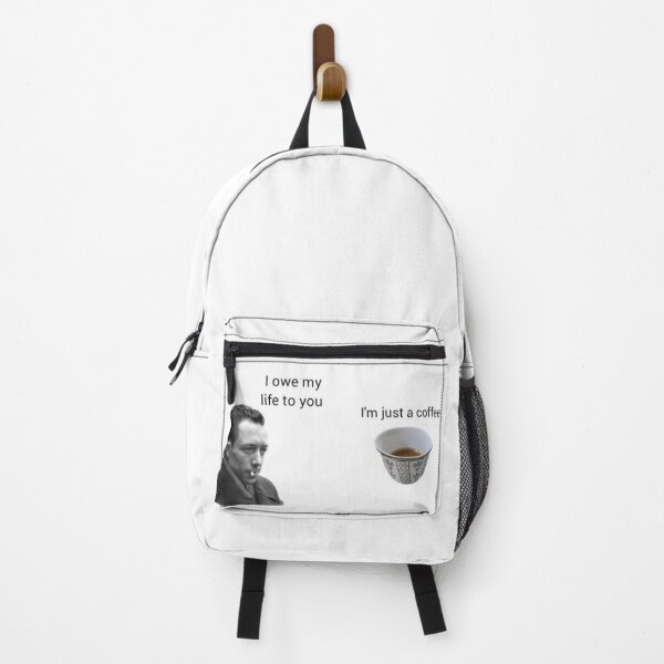 Item preview, Camus Meme Sticker designed and sold by Socratic Swag.