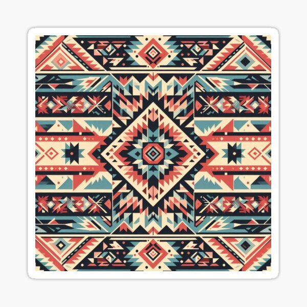 Aperçu de l'œuvre Motif Navajo créée et vendue par Dogandesighn.