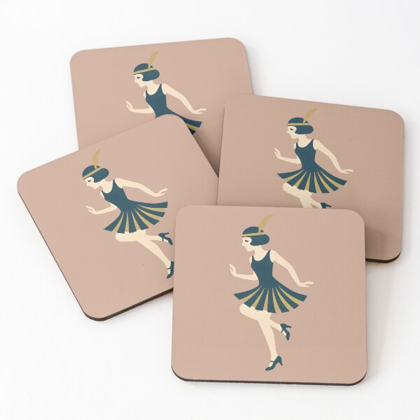 Item preview, Roaring Twenties Flapper Dancer – Vintage Jazz Age Vibes designed and sold by Shoot-The-Moon.