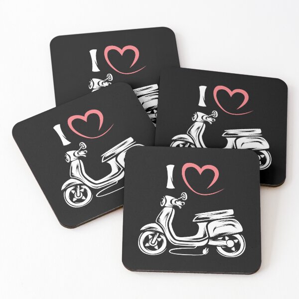 Item preview, E-scooter with heart symbol - Rollerliebe Logo designed and sold by AndreMi.