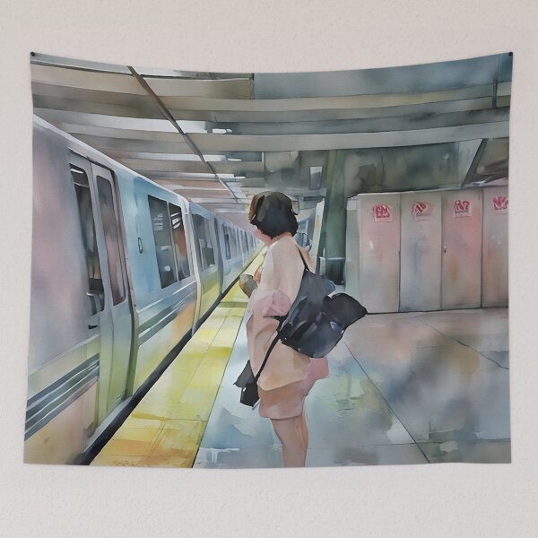 Item preview, San Francisco Subway designed and sold by RCWatercolours.